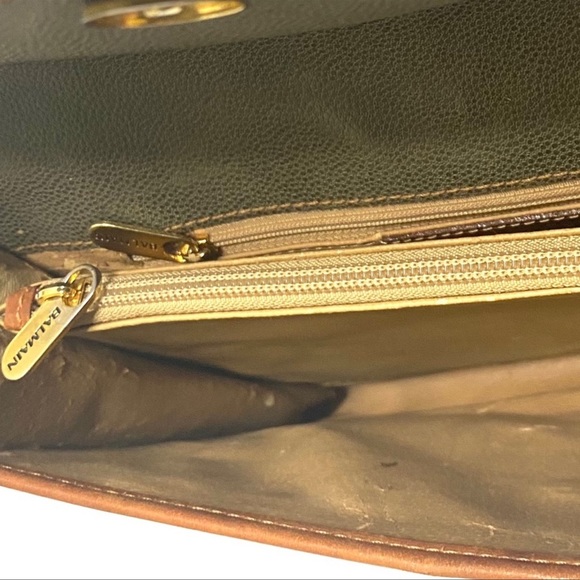 ✨Vintage Pierre Balmain Large Signature Clutch - Picture 8 of 15